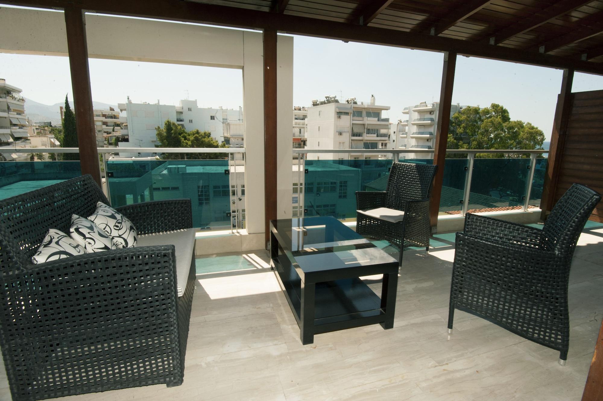 Nefeli Hotel Alimos Экстерьер фото