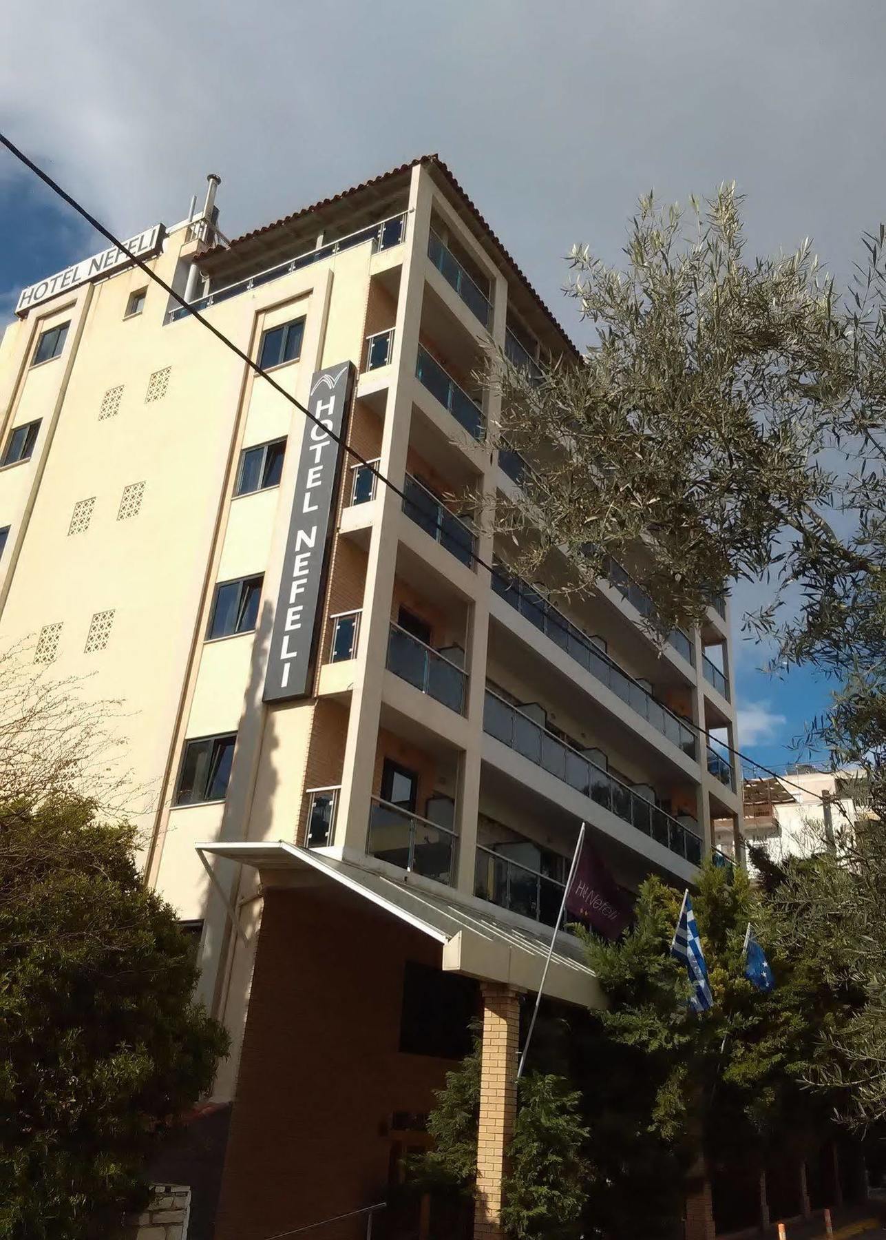 Nefeli Hotel Alimos Экстерьер фото